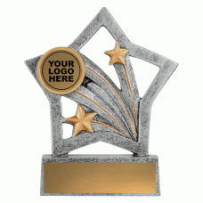 PERSONALISED TROPHY AWARD FLASH ACADEMIC CHARACTER YOUR CHOICE LASER ENGRAVING