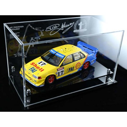 DICK JOHNSON BIANTE FORD 1:18 PERSPEX ACRYLIC DISPLAY CASE CAR NOT INCLUDED