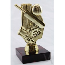 SPORTS AWARD CRICKET TROPHY FREE LASER ENGRAVING SMALL SIZE
