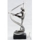 ABSTRACT DANCING OR GYMNASTICS TROPHY OR AWARD FREE ENGRAVING